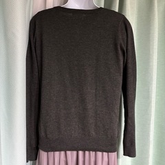 Dignite collier ダークグレー カーディガン F⭐︎の画像