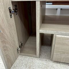 ★リユースのサカイ高崎店★TJ13026  テレビ台 ベージュ H41×D37×W109.5 クリーニング済みの画像