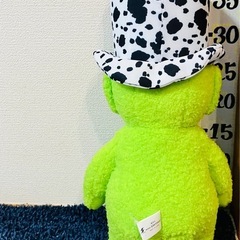 #お値下げOK#未使用#テレタビーズ#ディプシー#ディプシーとお気に入りの帽子#big#ぬいぐるみ#クレーンゲーム#UFOキャッチャー#景品#大きい#ビッグ#ラウンド1 の画像