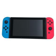186000 現状品 Nintendo Switch HAC-001  ネオンレッド ネオンブルー [0000000002041]の画像