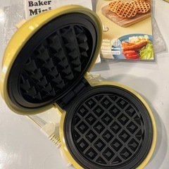【ほぼ新品】ワッフル機　ワッフルメーカーの画像