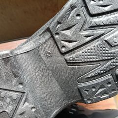 新品 26cm メンズ スニーカー ブラック 厚底 シューズ 普段着 識別番号:【N403-S】の画像
