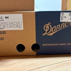 Danner west thuwb ウエストサム　D-1811 黒 茶芯 US7の画像