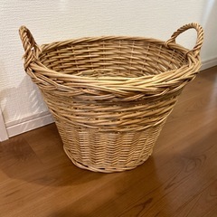 ラタン　かごの画像
