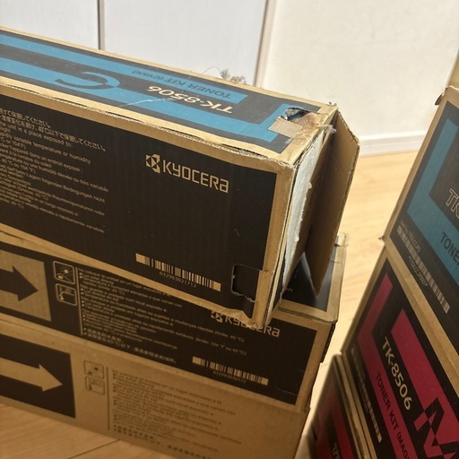 京セラ インクトナー TK-8506ブラック マゼンダ シアン