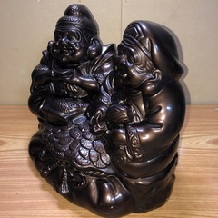 恵比寿様　大黒様 置物 縁起物 七福神 の画像