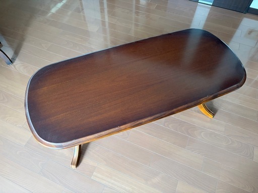 カリモク　120×55 リビングテーブル