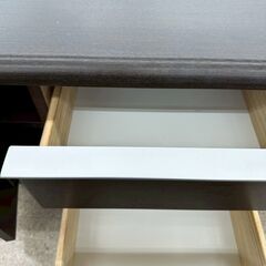 ★リユースのサカイ高崎店★TJ13032 (株)ニトリ テレビ台 ダークブラウン H36×D45×W165.5 クリーニング済みの画像