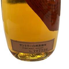186000 SUNTORY　サントリー 白州東蒸留所 ピュアモルト ウイスキー [250526HM130064]の画像
