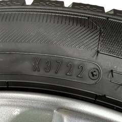 🟢14インチ スタッドレスタイヤ アルミホイール 中古4本セット 165/65R14の画像