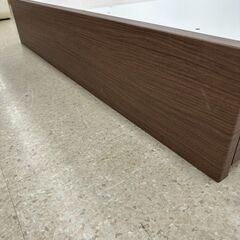 ★リユースのサカイ高崎店★TJ13033 (株)ニトリ ダブルベッド 茶 H90×D207×W140.5 クリーニング済みの画像