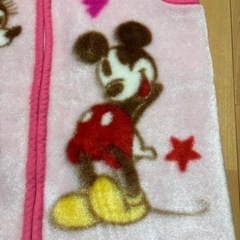 ディズニーミッキー ＆ミニー暖かベストの画像