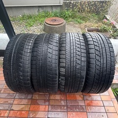 タイヤホイール　スタッドレスタイヤ　225/55/17 中古　アルファード　トヨタ　2019製造　応急用！の画像