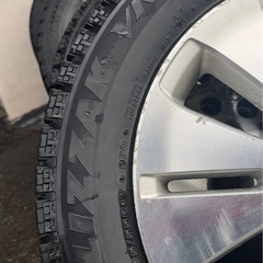 タイヤホイール　スタッドレスタイヤ　225/55/17 中古　アルファード　トヨタ　2019製造　応急用！の画像