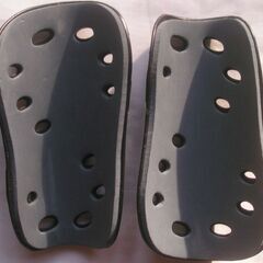 ３００円　サッカー　レッグガードの画像