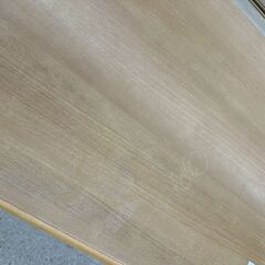 ★リユースのサカイ高崎店★TJ13035 (株)弘益 折りたたみﾃｰﾌﾞﾙ ライトブラウン H30.5×D60×W90 クリーニング済みの画像
