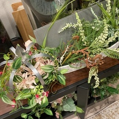 植栽セット本物みたいで水やり不要の画像
