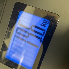 【中古】¥1,000 ヘルスメーター　タニタ　
ブラック【IJ46】の画像