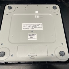 【中古】¥1,000 ヘルスメーター　タニタ　
ブラック【IJ46】の画像