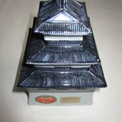 置物　磁器製の小峰城の画像