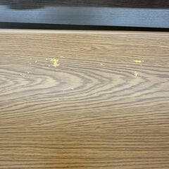 ★リユースのサカイ高崎店★TJ13036 (株)不二貿易 テーブル 茶 H38×D75×W120 クリーニング済みの画像