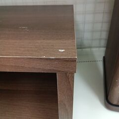 ★ジモティ割あり★  テレビ台 ブラウン H31×D36×W130 クリーニング済み TK6799の画像