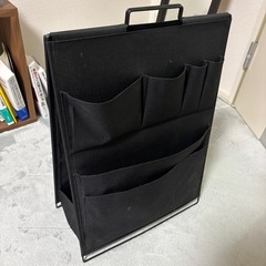 キングジム 収納用品 ツールスタンド フロア たためて運べる 黒 KSP001F-BKの画像