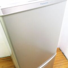 京都市内方面配達設置無料 パナソニック 2ドア冷蔵庫 138L 2018年製 NR-B14AW 一人暮らしに最適 IL07の画像