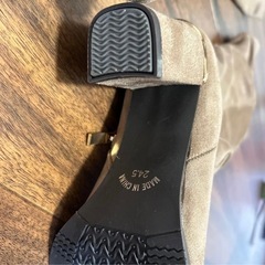 新品未使用 ロングブーツ 定価5980円 心斎橋の画像