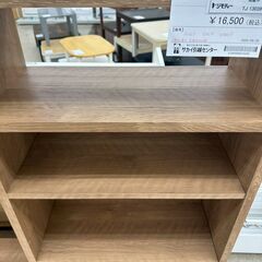 ★リユースのサカイ高崎店★TJ13039 (株)ニトリ リビングボード ナチュラル H142.5×D42.5×W220.5 クリーニング済みの画像