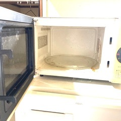 現役使用の電子レンジの画像
