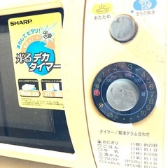 現役使用の電子レンジの画像