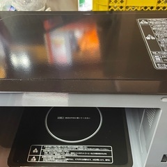 【中古】¥6,800 フラット型電子レンジ　2024年製   【IJ51】の画像