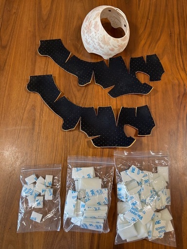 ベビーバンド　ヘルメット　備品込み　美品
