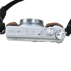186000 現状品 OLYMPUS オリンパス デジタルカメラ OPTICAL 5-AXIS IS ホワイト [0000000002053]の画像