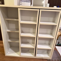 本棚　スライドタイプ　コミックラック　の画像