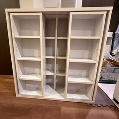 本棚　スライドタイプ　コミックラック　の画像