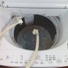 【￥20,000-】札幌市内配送無料！TOSHIBA 東芝 洗濯機 AW-7D7 7㎏ 2018年製の画像