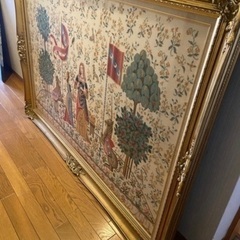 織物アートの画像
