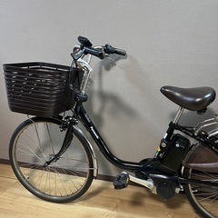 美品✨ パナソニック電動自転車、バッテリー16.0Ah 🌸 2022年に新品で購入し、使用回数が少ないため、とても綺麗な状態です。の画像