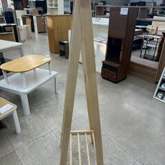 ★リユースのサカイ高崎店★TJ13044  ハンガーラック クリーム H50×D40×W75 クリーニング済みの画像