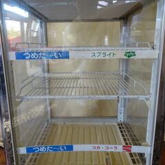 ★ノベルティ ナショナル製コカ・コーラ用冷蔵庫★ショーケース 可動品 当時物 両開きの画像