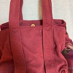 Harris Tweed 冬用手提げバッグの画像
