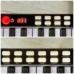 TOMOI 88鍵電子ピアノ 充電式ポータブルタイプの画像