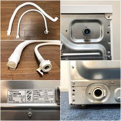 ドラム式洗濯機 YWM-YV60F1 ホワイト 6.0㎏ 左開き HerbRelax ヤマダ電機オリジナル 静音設計・コンパクトサイズ 清掃/動作確認済みの画像