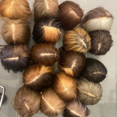 ②カットWIG　カット練習用WIG　ウィッグ　カットウィッグ　美容師　WIGの画像