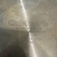 クイジナート　両手鍋　11.3lの画像