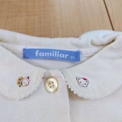 ファミリア80センチ　長袖シャツの画像