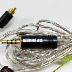 NOBUNAGA Labs 虎徹(こてつ) 2.5mm4極対応MMCXハイブリットリケーブルの画像