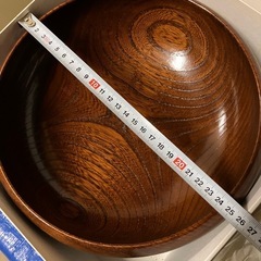 木製サラダボウルの画像